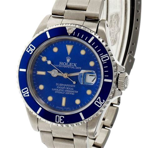 16610lv rolex replica|Rolex 16610 blue bezel.